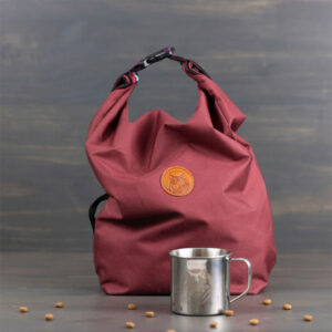 WilderDog Dog Food Travel Bag Maroon