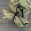 WilderDog Dog Food Travel Bag with food bowl attached to side