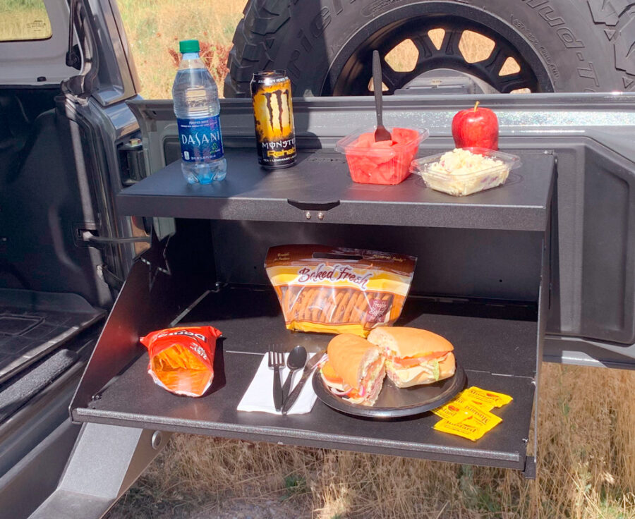 Trail Industries | Rock Slide Engineering | Trail Tailgate Table