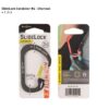 Trail Industries | Nite Ize | SlideLock No4 Carabiner Charcoal