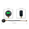 Trail Industries | OVS | Overland Vehicle Systems | Digital Tire Gauge with Valve Kit and Storage Bag Universal