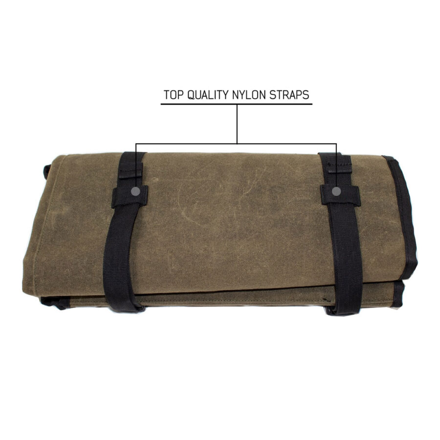 Trail Industries | Overland Vehicle Systems | OVS | Rolled Bag General Tools with Handle and Straps