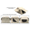 Trail Industries | Overland Vehicle Systems | OVS | TMBK 3 Person Roof Top Tent