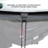 Trail Industries | Overland Vehicle Systems | Nomadic 270 LT Awning Gray with Black Travel Cover, Driver Side