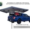 Trail Industries | Overland Vehicle Systems | Nomadic 270 LT Awning Gray with Black Travel Cover, Passenger Side