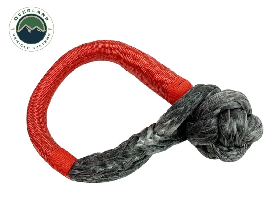 Trail Industries | Overland Vehicle Systems | Combo Pack Soft Shackle 5/8 in and Recovery Ring 6.25"