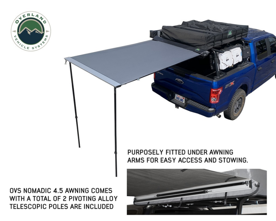 Trail Industries | OVS | Overland Vehicle Systems | Nomadic 4.5 Awning