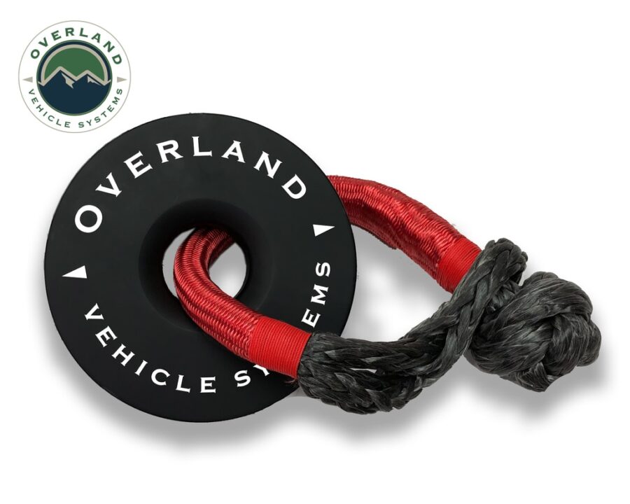 Trail Industries | Overland Vehicle Systems | Combo Pack Soft Shackle 5/8 in and Recovery Ring 6.25"