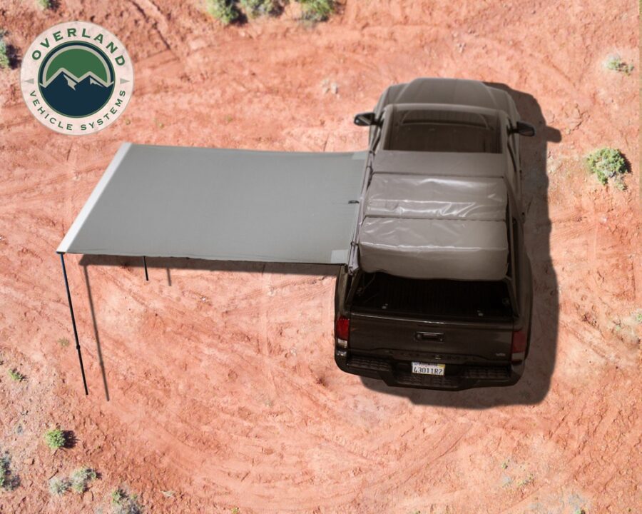 Trail Industries | Overland Vehicle System | OVS Nomadic Awning 2.0 6.5' with Black Cover Universal