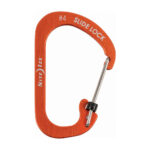 Nite Ize SlideLock® No4 Carabiner Orange