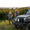 SPOT Gen4 Jeep Edition with guy and girl and Jeep