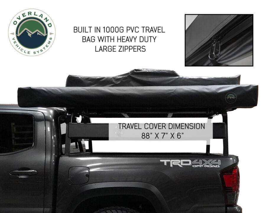 Trail Industries | OVS | Overland Vehicle System | Nomadic Awning 270 Passenger Side