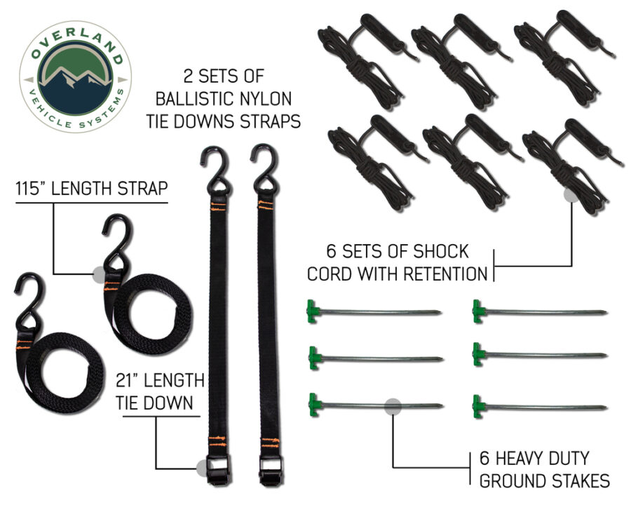 Trail Industries | OVS | Overland Vehicle System | Nomadic Awning 270 Passenger Side