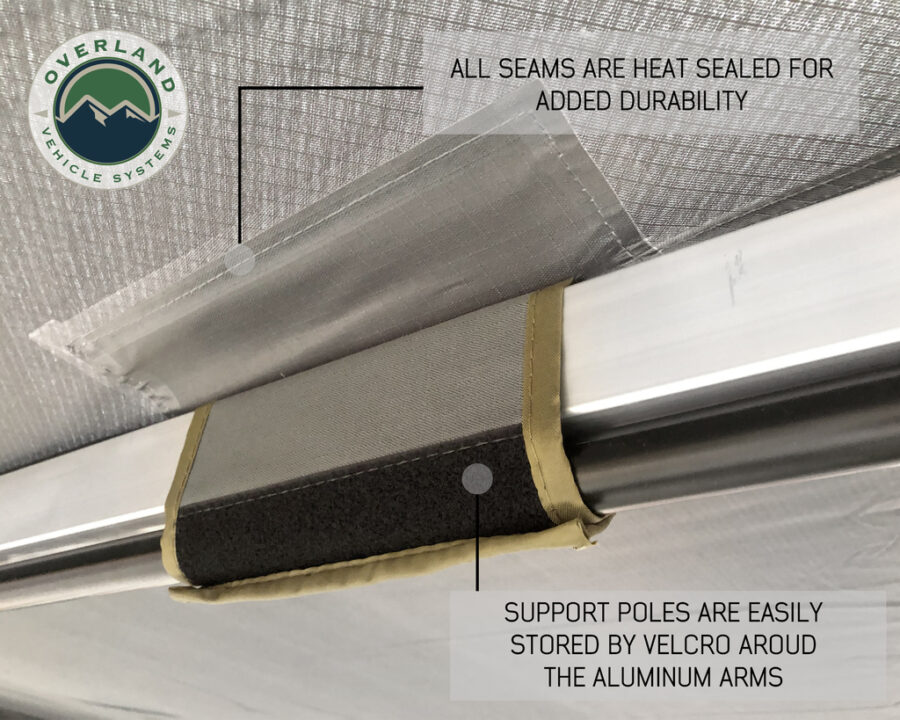 Trail Industries | OVS | Overland Vehicle System | Nomadic Awning 270 Passenger Side