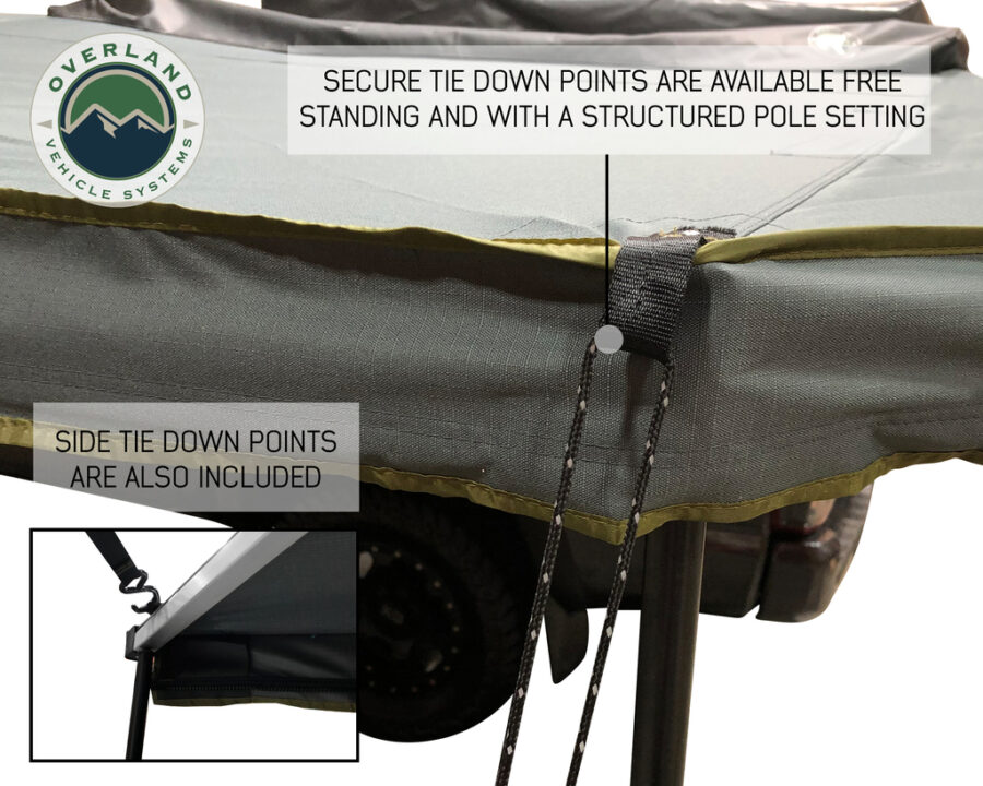 Trail Industries | OVS | Overland Vehicle System | Nomadic Awning 270 Passenger Side