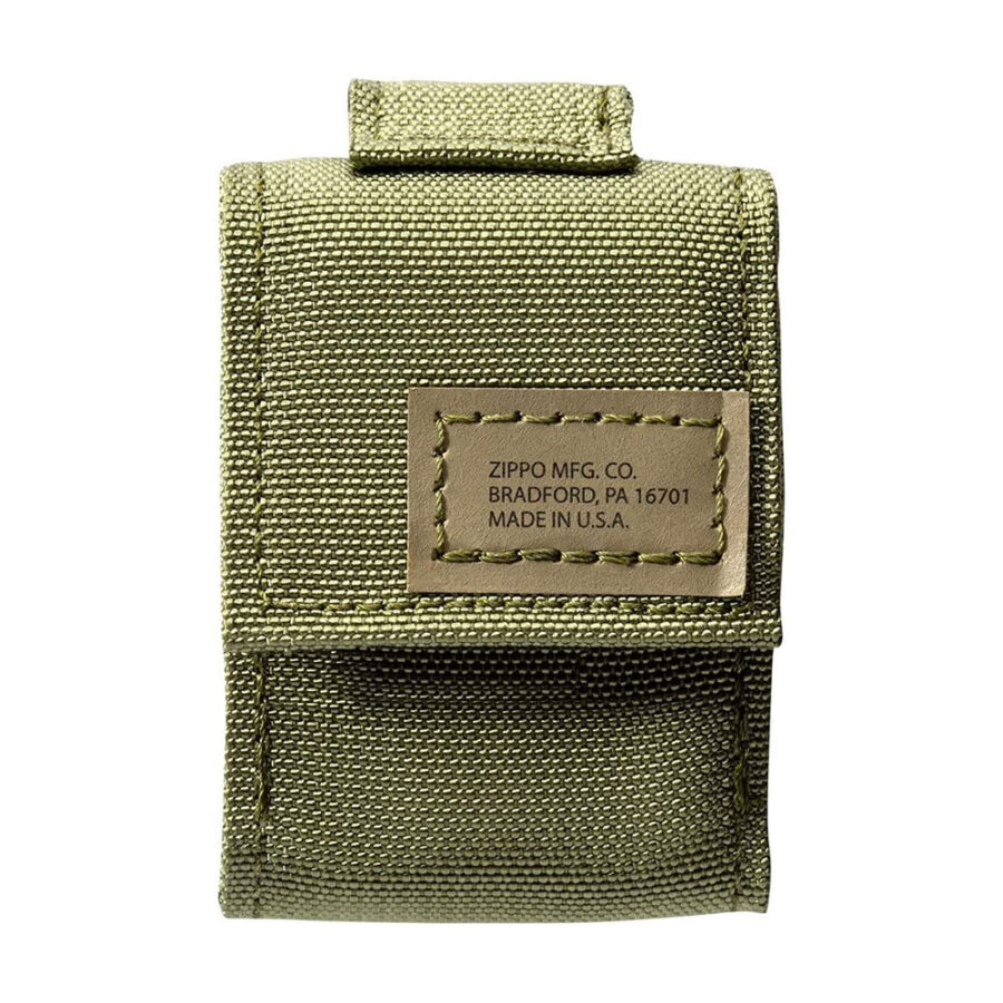 Zippo Lighter with MOLLE Pouch Gift Set OD Green