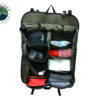 OVS Camping Storage Bag- Waxed Canvas filled with supplies