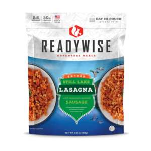 Trail Industries | ReadyWise | Still Lake Lasagna With Sausage