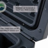OVS Dark Grey 53 QT Dry Box, Drain, and Bottle Opener