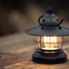 Barebones Edison Mini Lantern Bronze can be used individually throughout the campsite