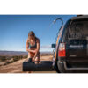 Waterport Hands-free Shower/Sink Kit - girl showering