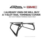 Leitner ACS Forged Tonneau - Rack only - GMC - Sierra 1500 / 5-9" Bed