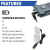 Rugged Radios GMR2 XL Battery Charging Cable Compatibility Chart