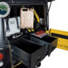 OVS Cargo Box with work station in back of truck